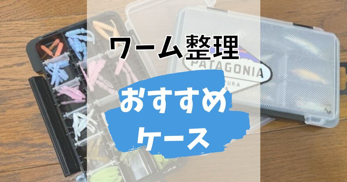 ワーム整理おすすめケース アジング メバリングで大活躍の理由を解説 釣りと色々ブログ